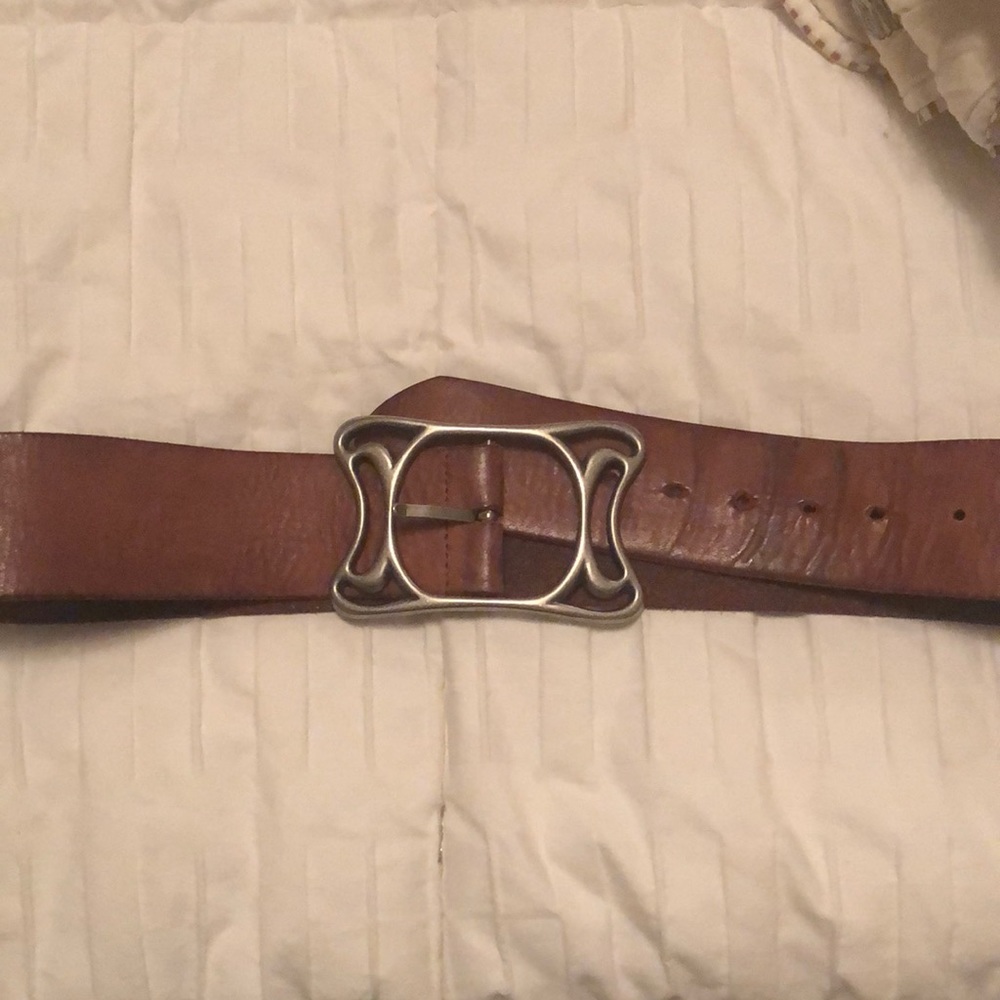 Genuine leather belt
